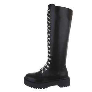 Botas Plataforma com Atacadores