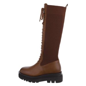 Botas Plataforma com Atacadores