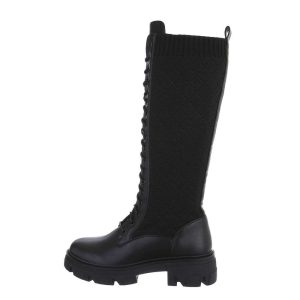 Botas Plataforma com Atacadores