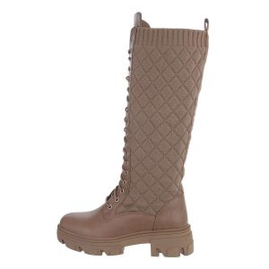 Botas Plataforma com Atacadores